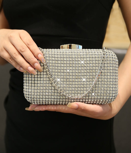 Luxury Rhinestone Diamond Banquet Nightclub Party Evening Bags
