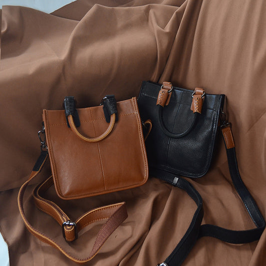 Women's Design Genuine Leather Vegetable Tanning Portable Bags