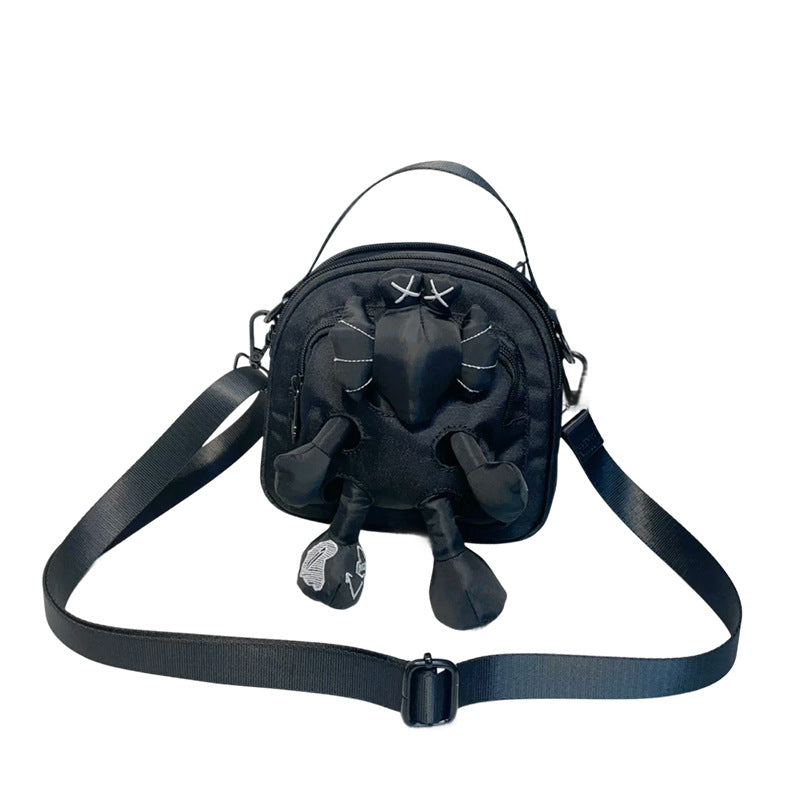 Fashion Pouch Mesh Cute Doll Hand Crossbody Bags