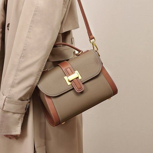 Women's Texture Special Interest Light Luxury Versatile Crossbody Bags