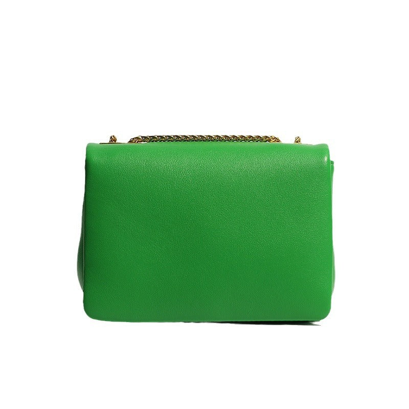 Early Spring Korean Style Rivet Niche Chain Crossbody Bags