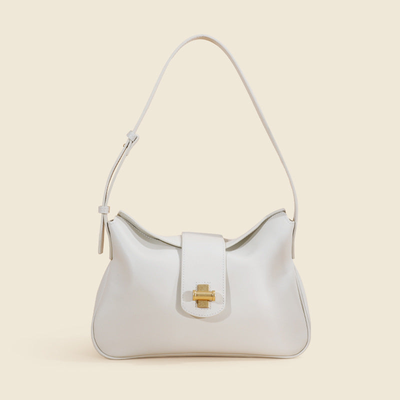 Women's Underarm Texture High-grade Leather Large Capacity Commuter Armpit Bags
