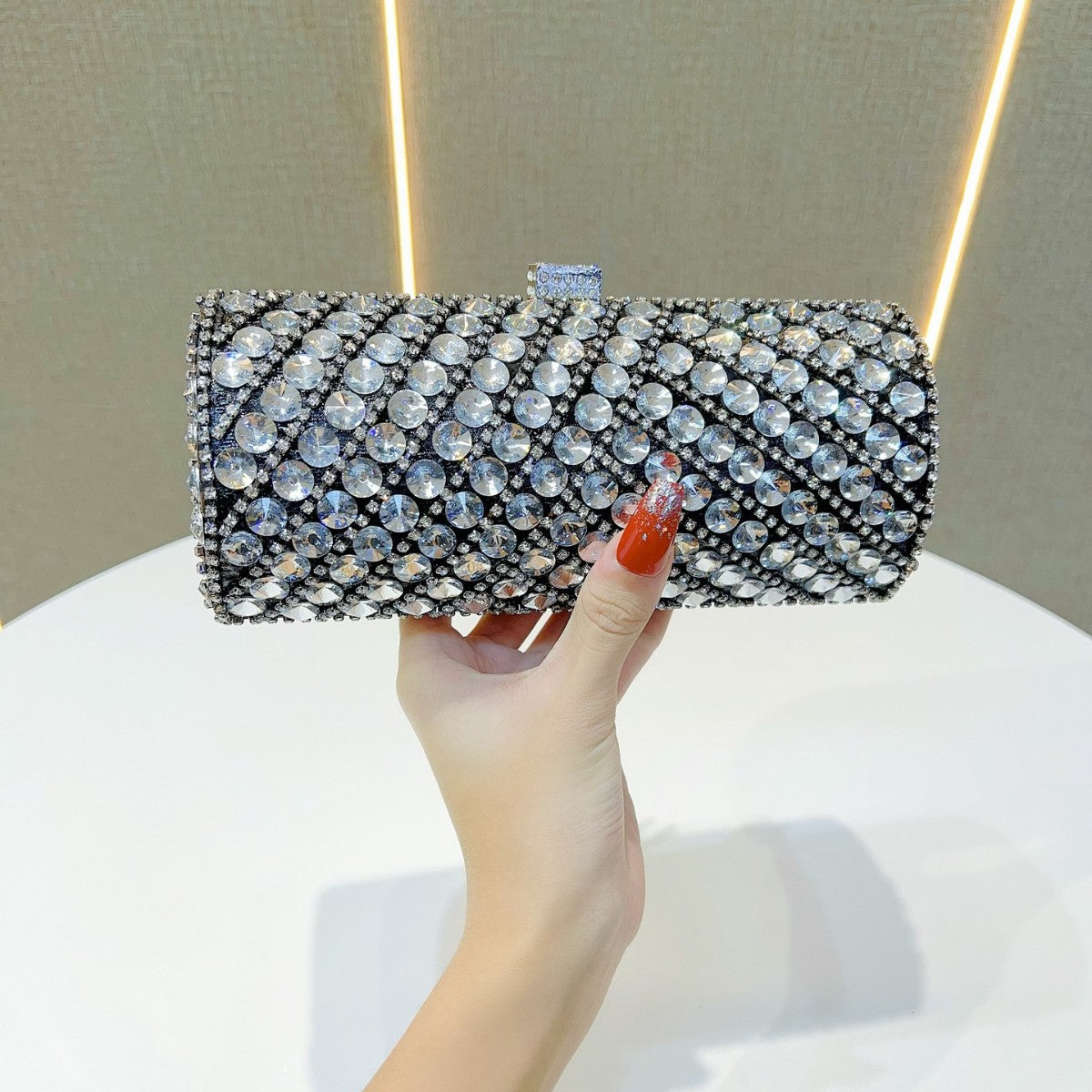 Women's Dinner Clutch High Sense Diamond Decorations Handbags