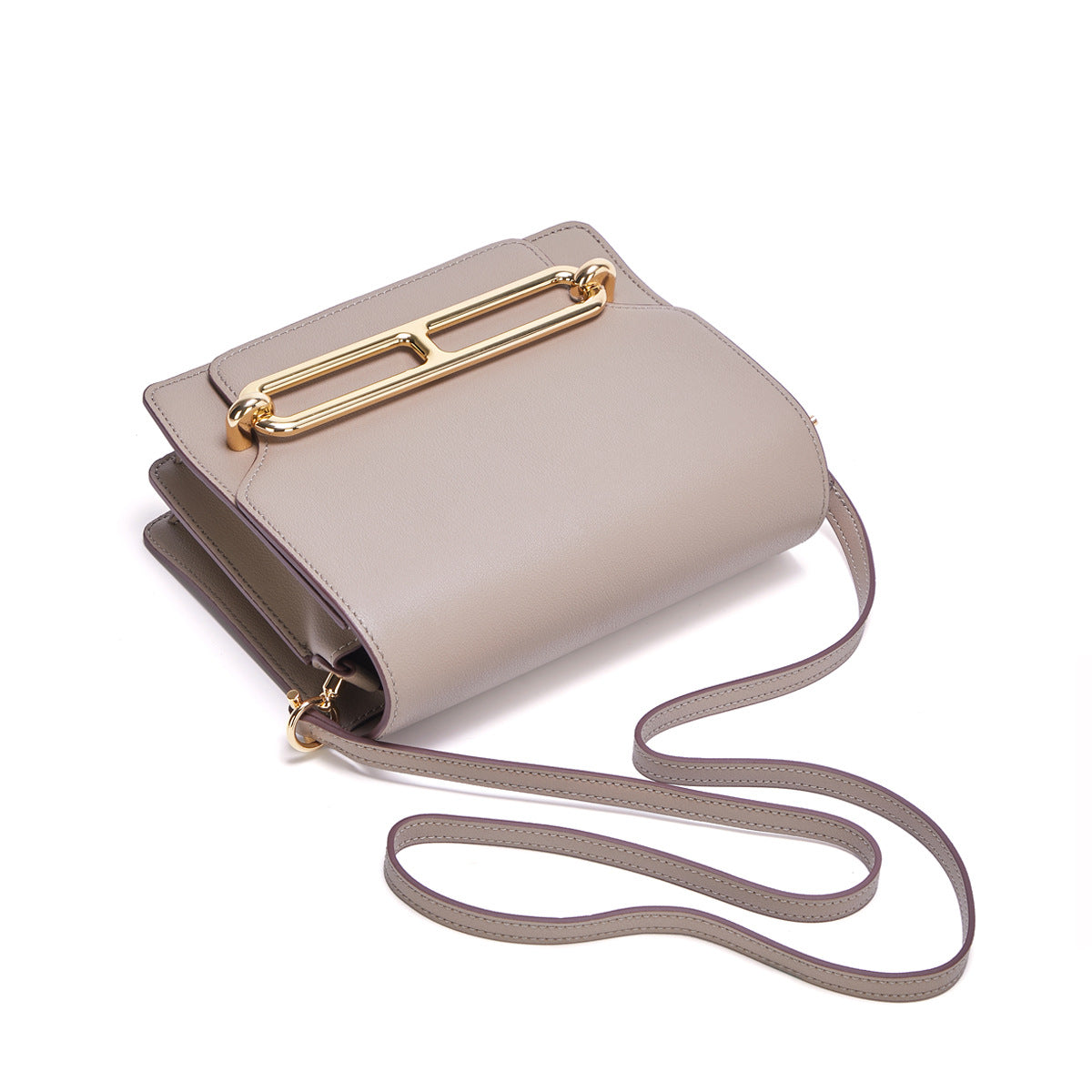 Authentic Leather Tactile Feel Fashion Retro Shoulder Bags
