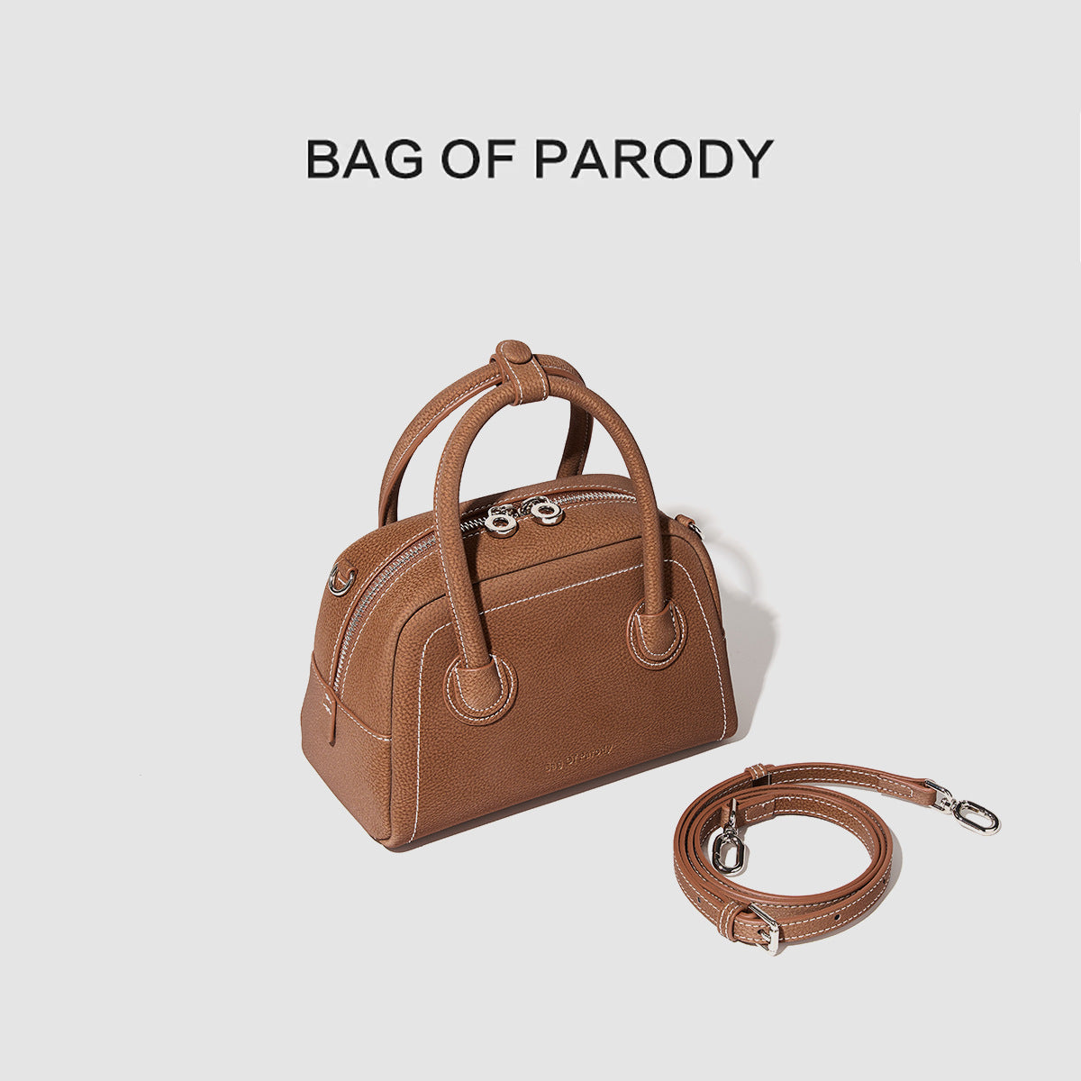 Casual Winter Litchi Pattern Genuine Leather Crossbody Bags