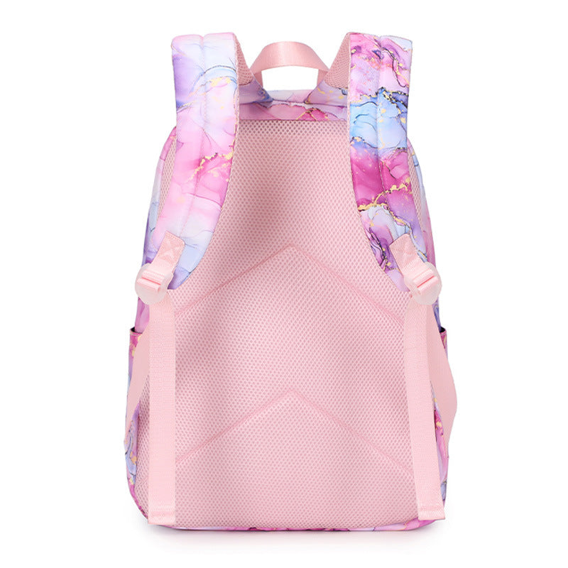Women's Clear Sweet Nylon Printed Fashion Two-piece Bags