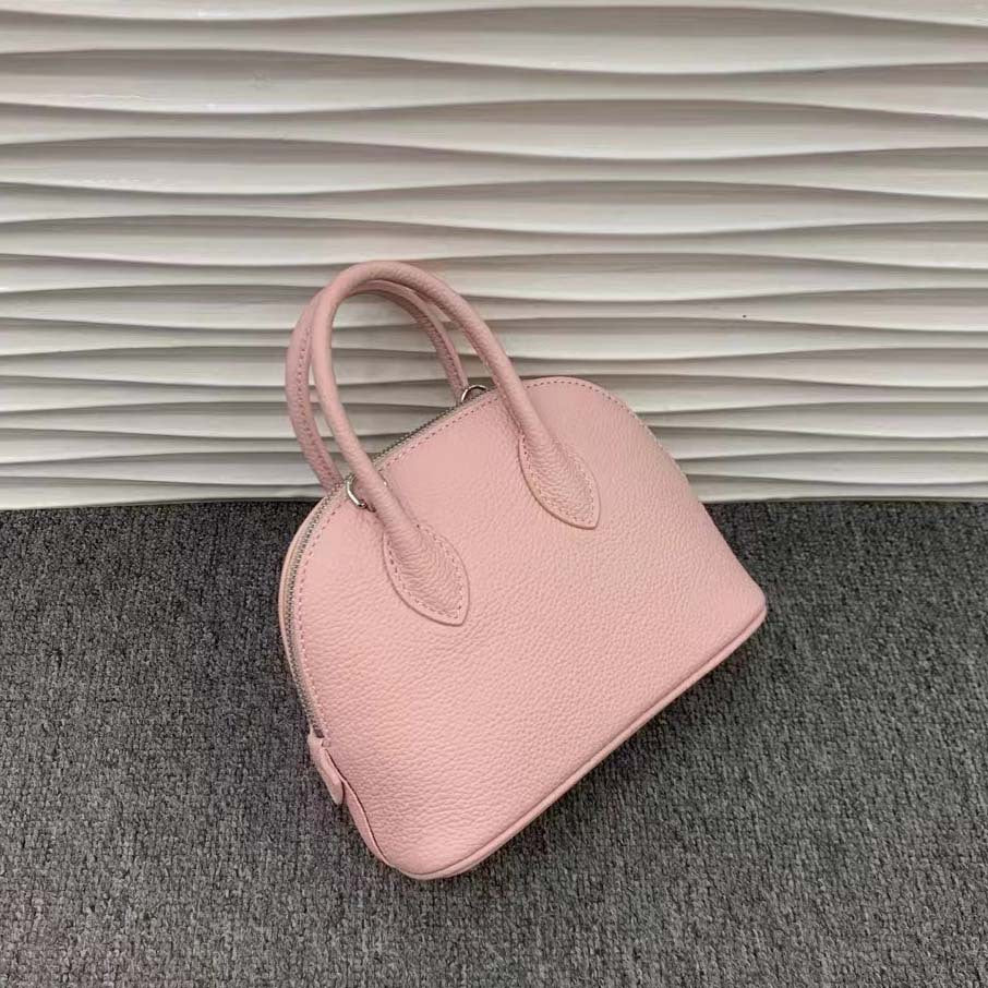 Women's Shell Fashion Simple Solid Color Leather Crossbody Bags