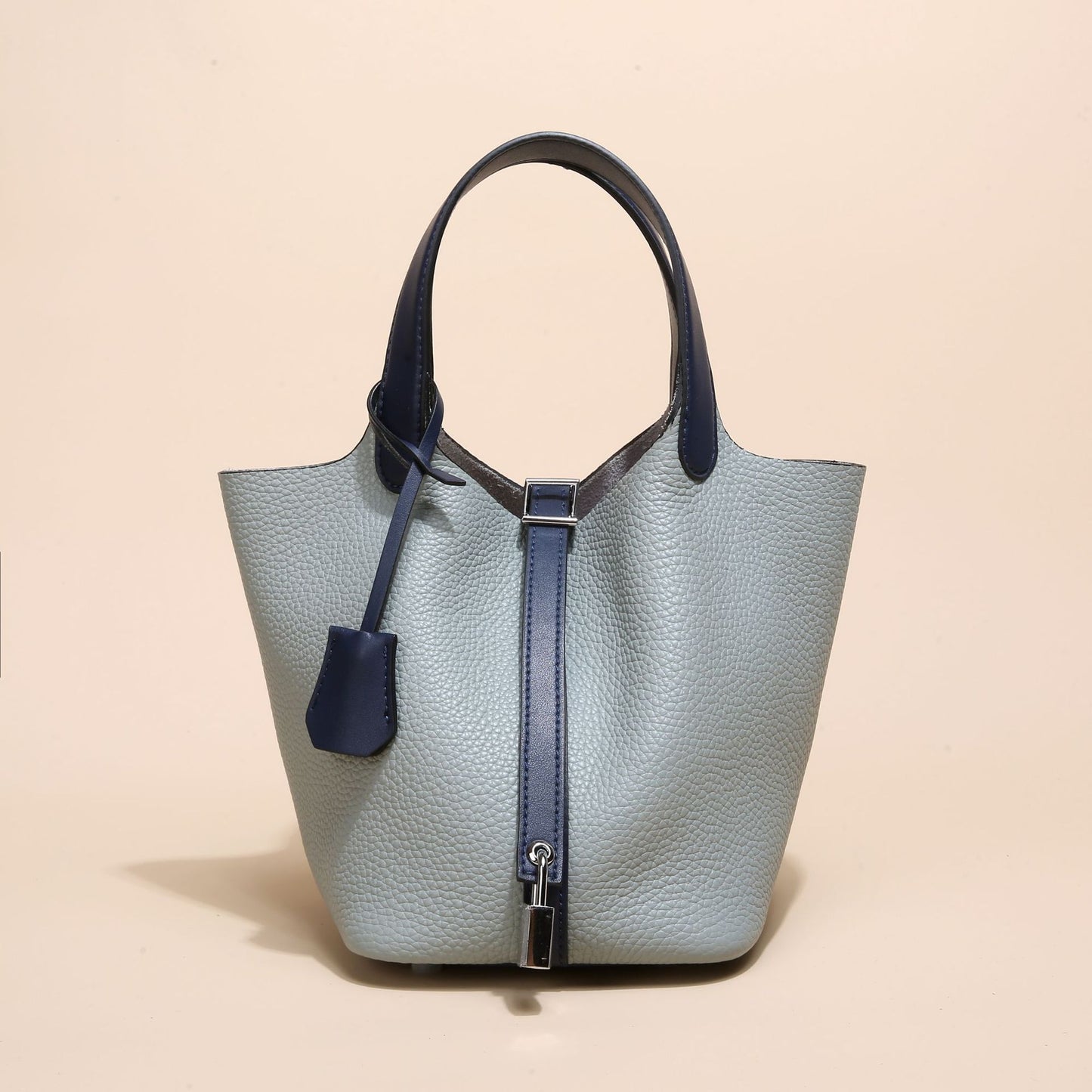 Women's Vegetable Basket Genuine Leather Large Capacity Handbags