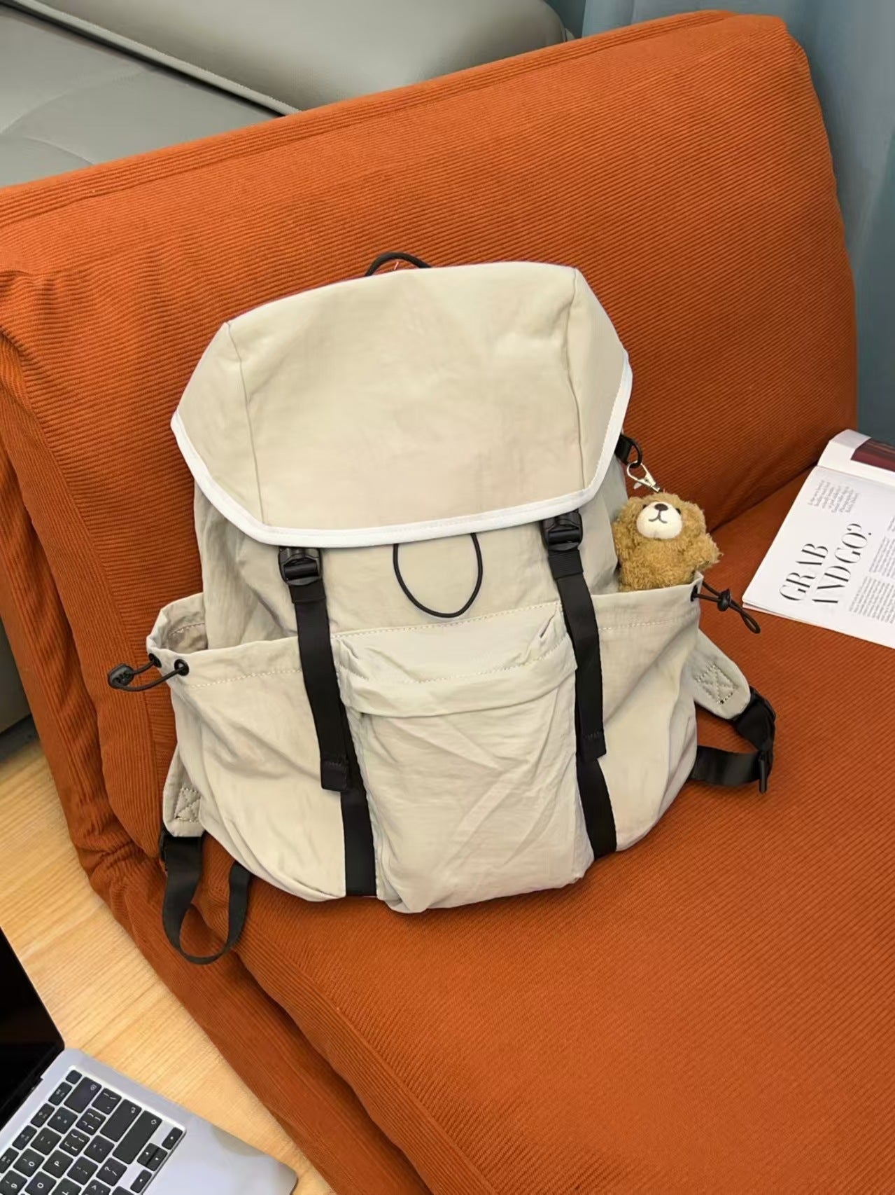 Women's & Men's & Summer Steamed Pork Dumplings Fashion Backpacks