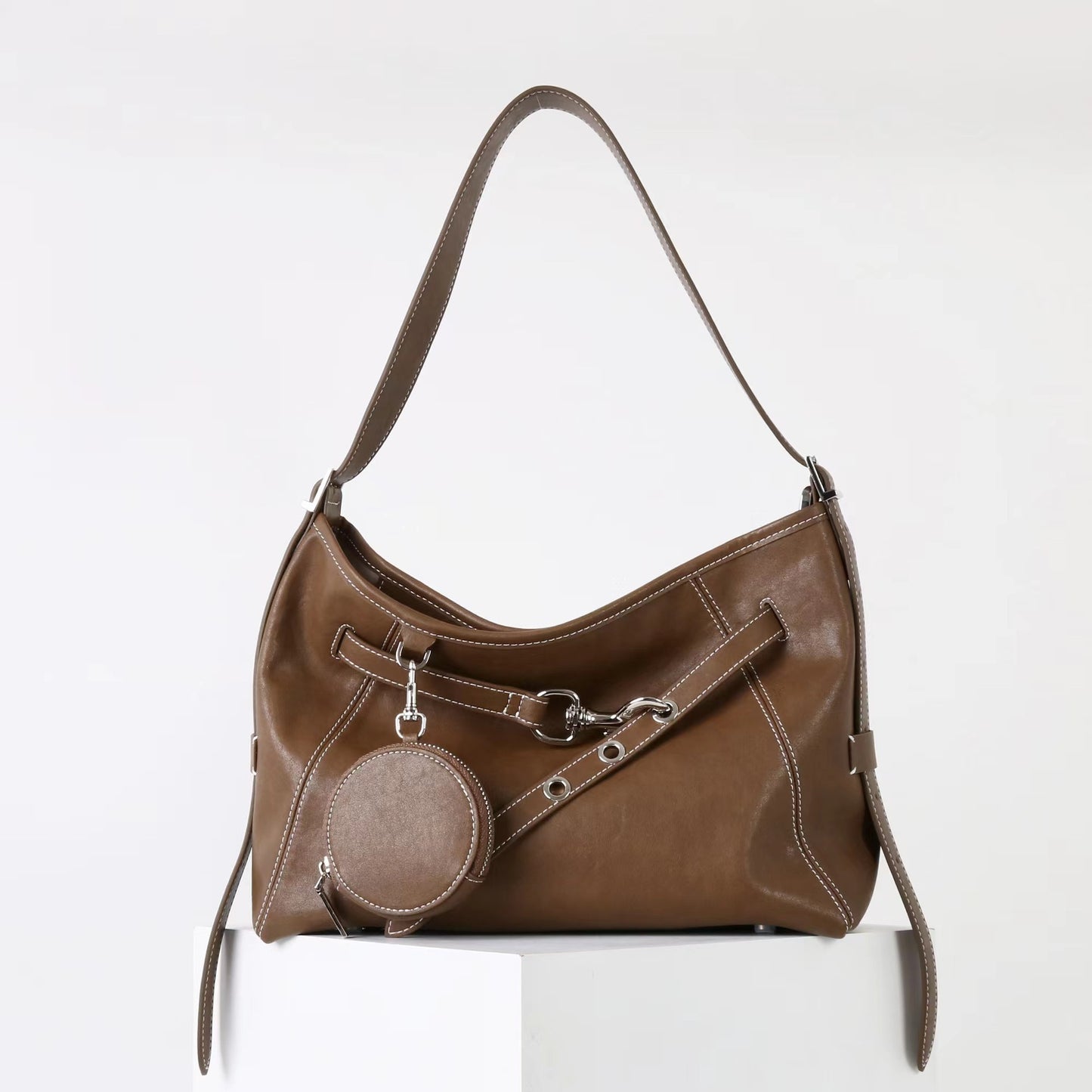 Creative Leather Korean Style Fashionable Sense Tote Bags