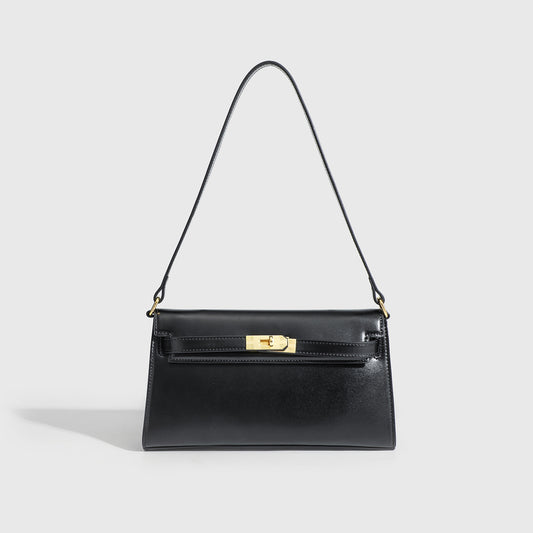 Women's Underarm Kelly Genuine Leather Fashion High-grade Crossbody Bags