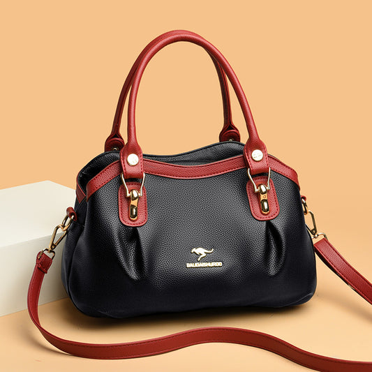 Female Mother's Fashion Elegant Trend Color Shoulder Bags