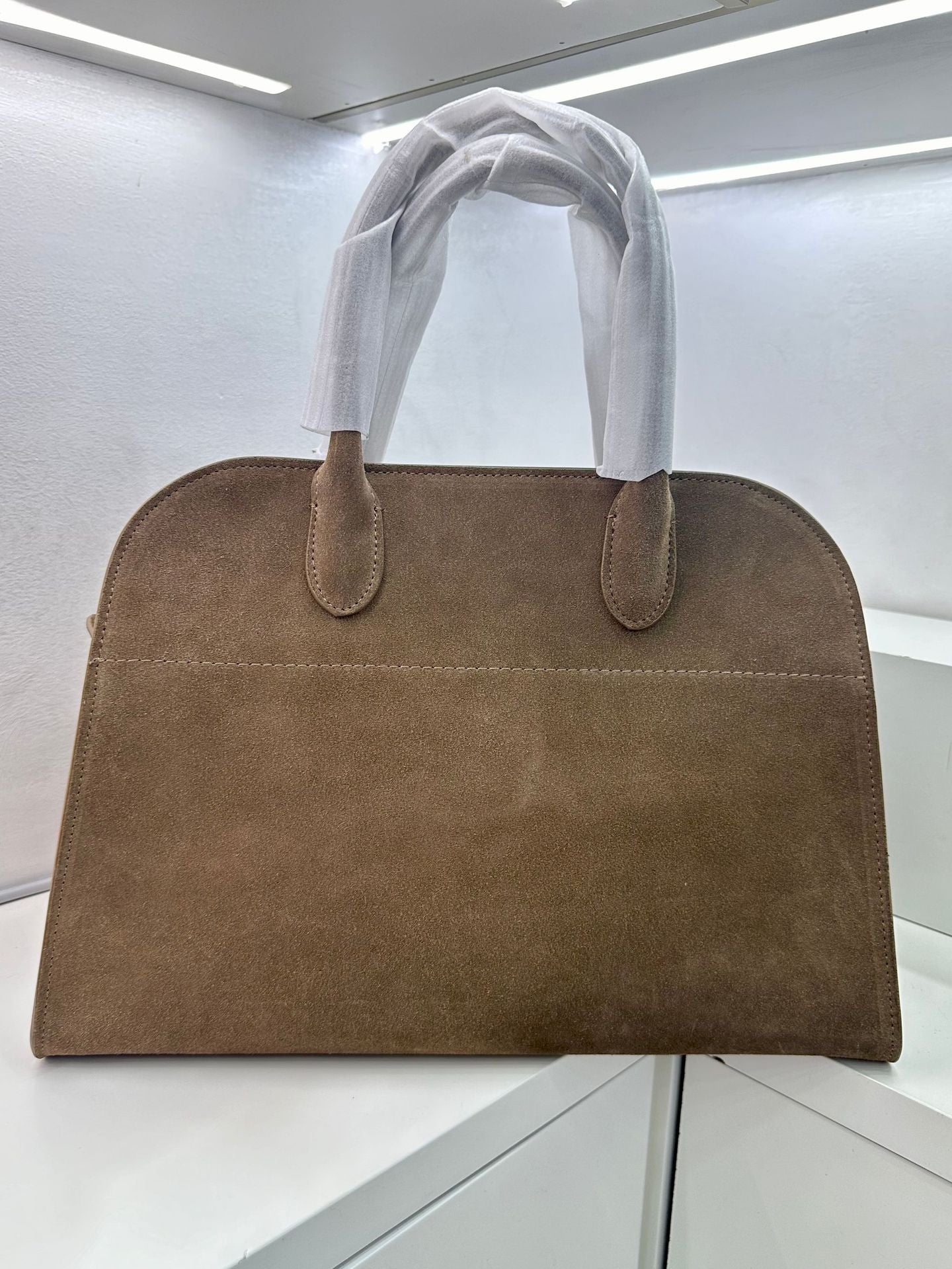 Women's Portable Frosted Suede Minimalist Niche Large Bags