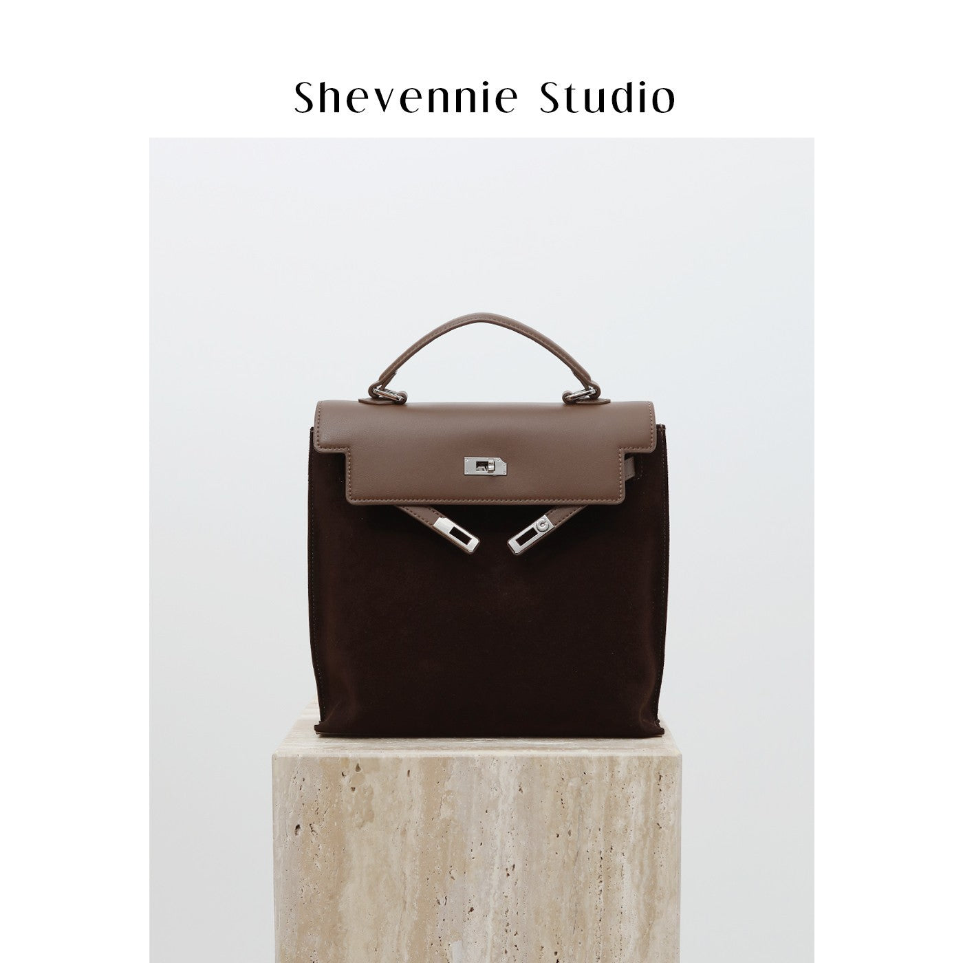 Women's Handmade First Layer Cowhide Frosted Large Backpacks