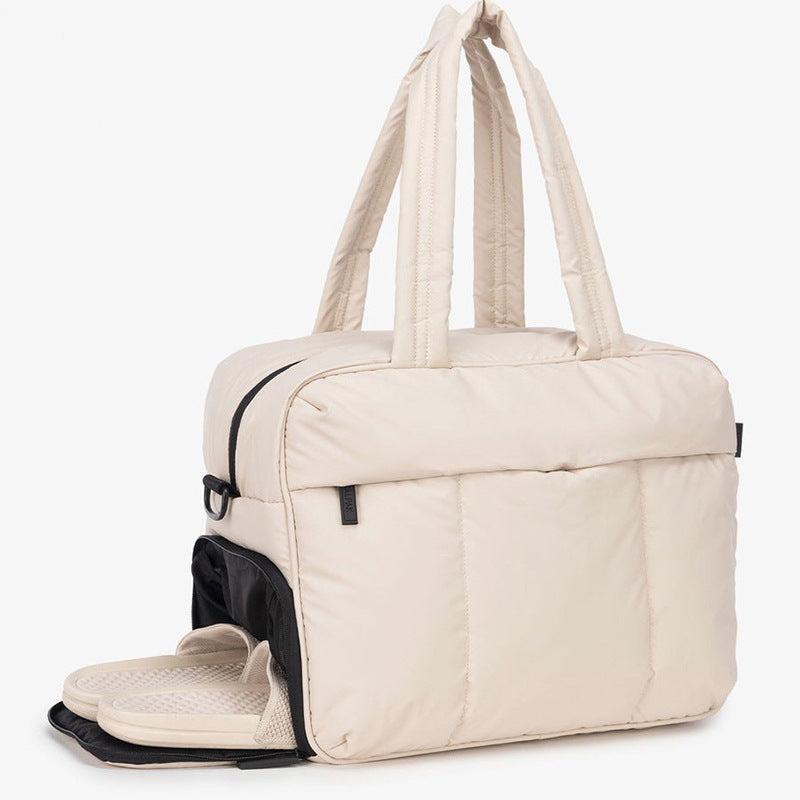 Women's Portable Winter Cotton Jacket Large Capacity Shoulder Bags