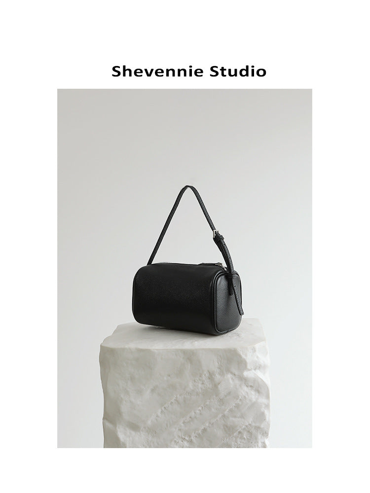 Unique Women's Round Fashion Pen Layer Handbags