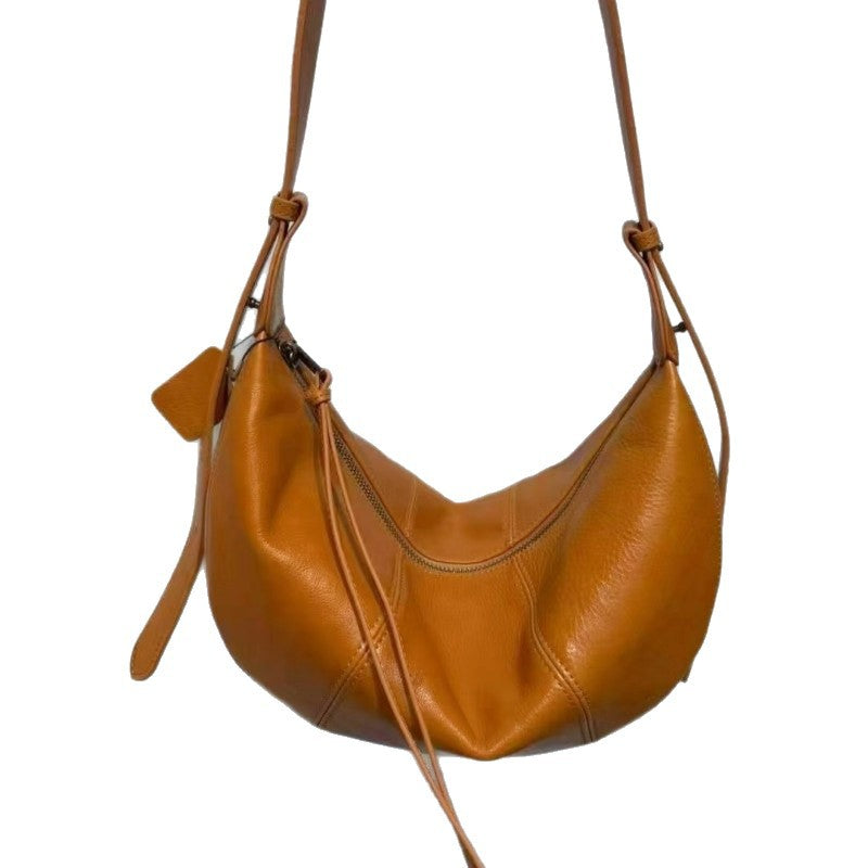 Attractive Underarm Retro Minority Croissant Idle Crossbody Bags