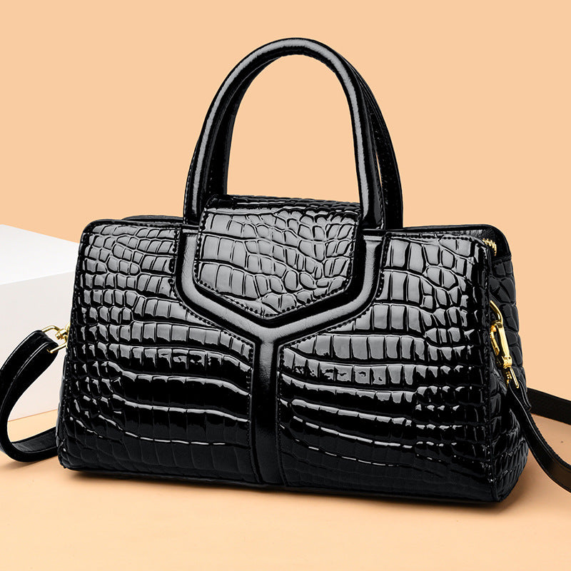 Holiday Gift Fashion Genuine Leather Mom Shoulder Bags
