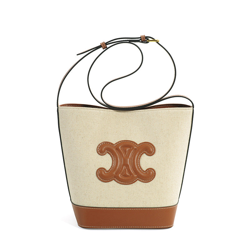 Arc Leather Niche Retro Large Capacity Crossbody Bags
