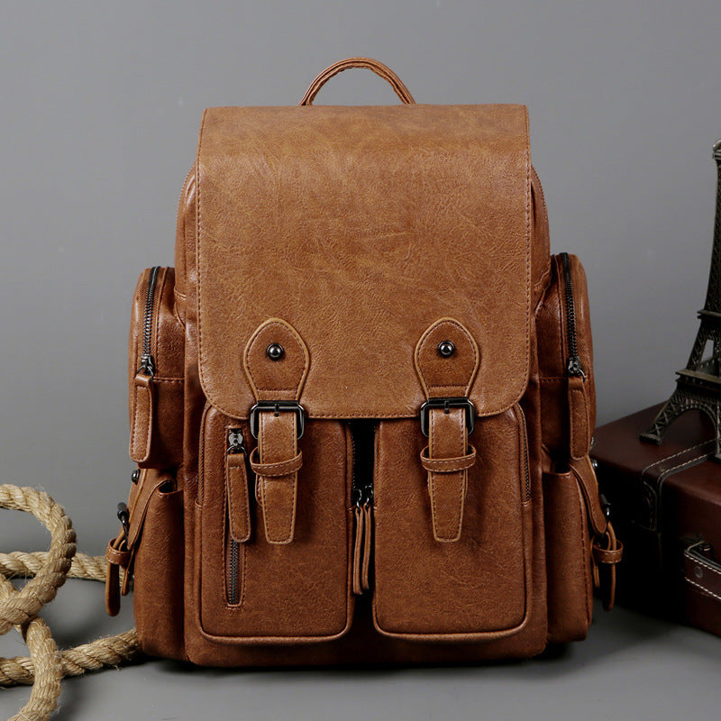 Men's Capacity High Sense Fashion Vintage Backpacks