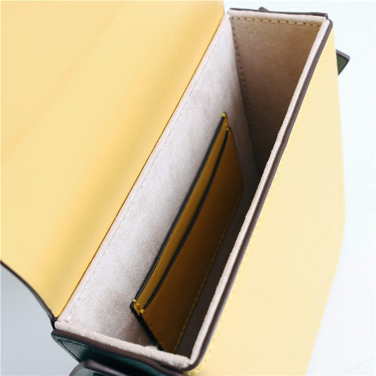 Women's Genuine Leather Retro Fashion Minority Design Crossbody Bags