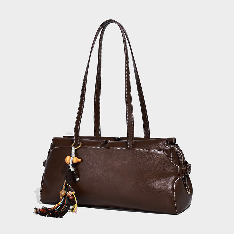 Women's Baguette Large Capacity Leisure Fashion Commuter Shoulder Bags