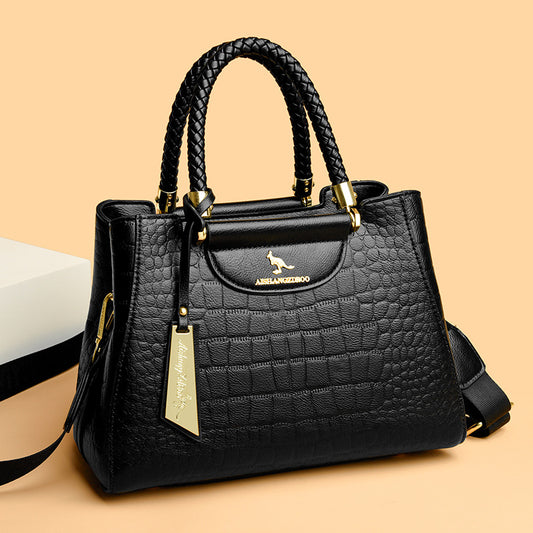 Women's Stylish Retro Stone Pattern Fashionable Bags