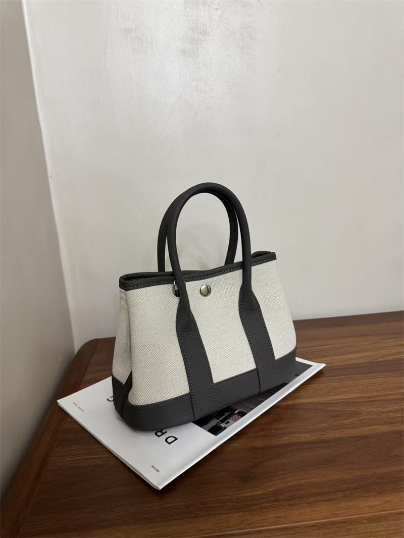 Women's Patchwork Garden Easy Matching Fashionable Contrast Color Crossbody Bags