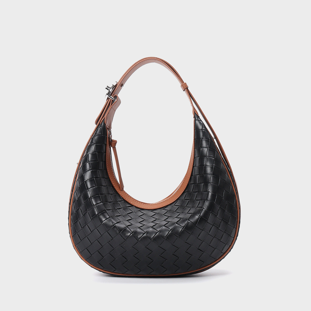 Women's Commuter Large Capacity Woven Niche High Armpit Bags