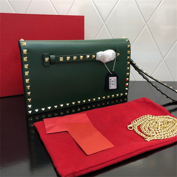 Women's Long Cattlehide Leather Fashion Large Temperament Capacity Versatile Handbags