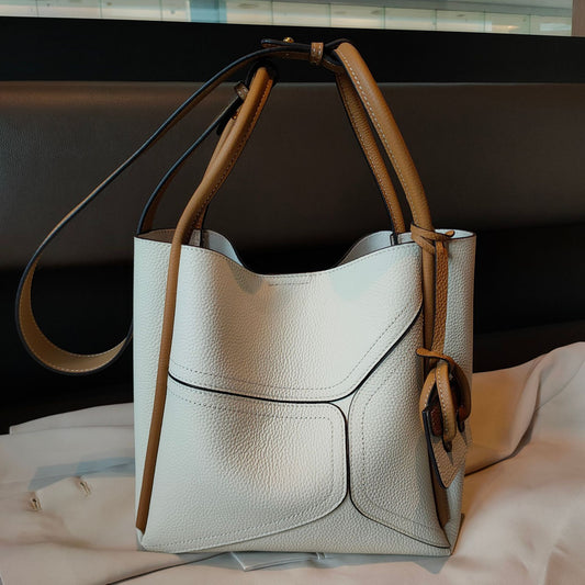 Underarm Leather Large Capacity Totes First Shoulder Bags