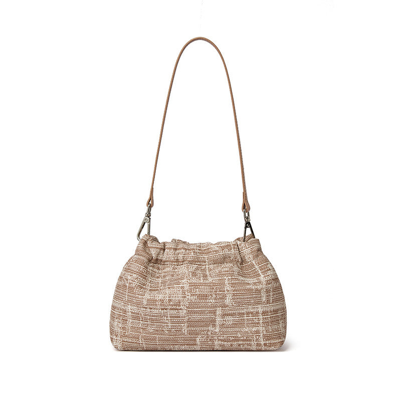 Women's Woven Cloud High-grade Pleated Chain Niche Shoulder Bags