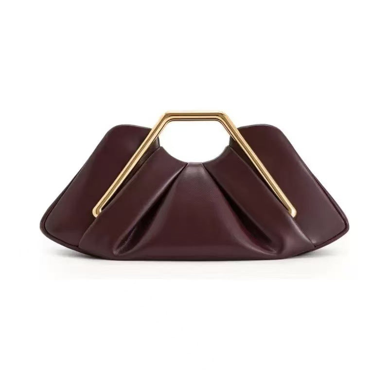 Dinner Fashion Cloud Pleated Underarm Design Handbags