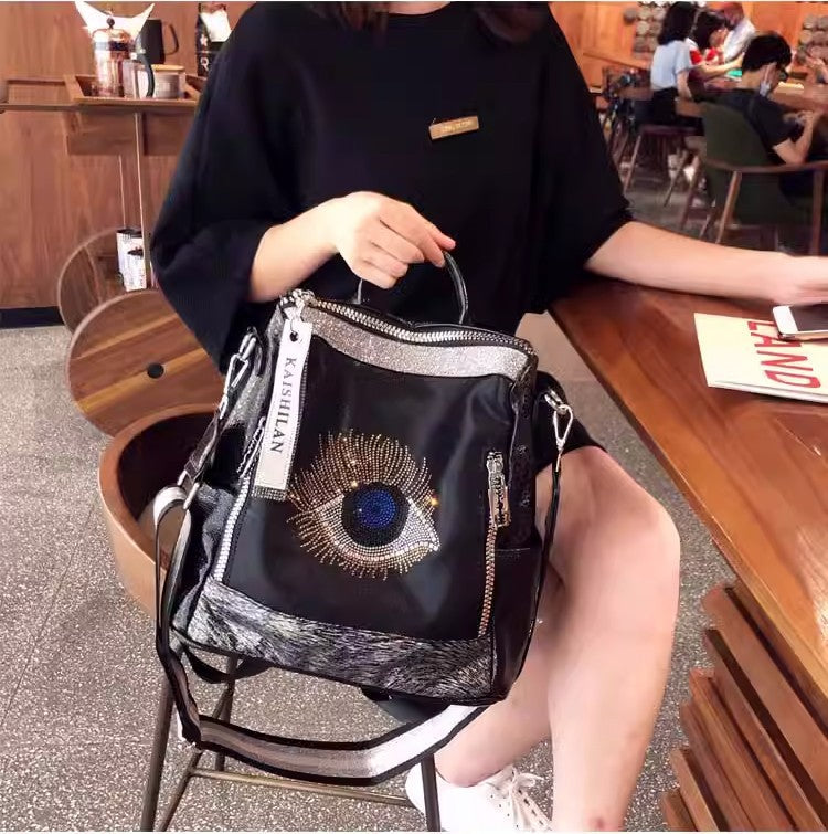 Women's Rhinestone Fashion Trendy High-grade Western Style Backpacks
