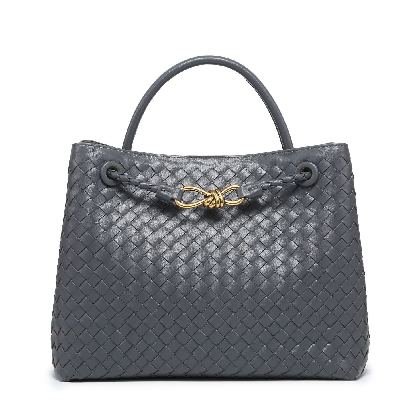Handmade Woven Metal Butterfly Clasp Large Handbags
