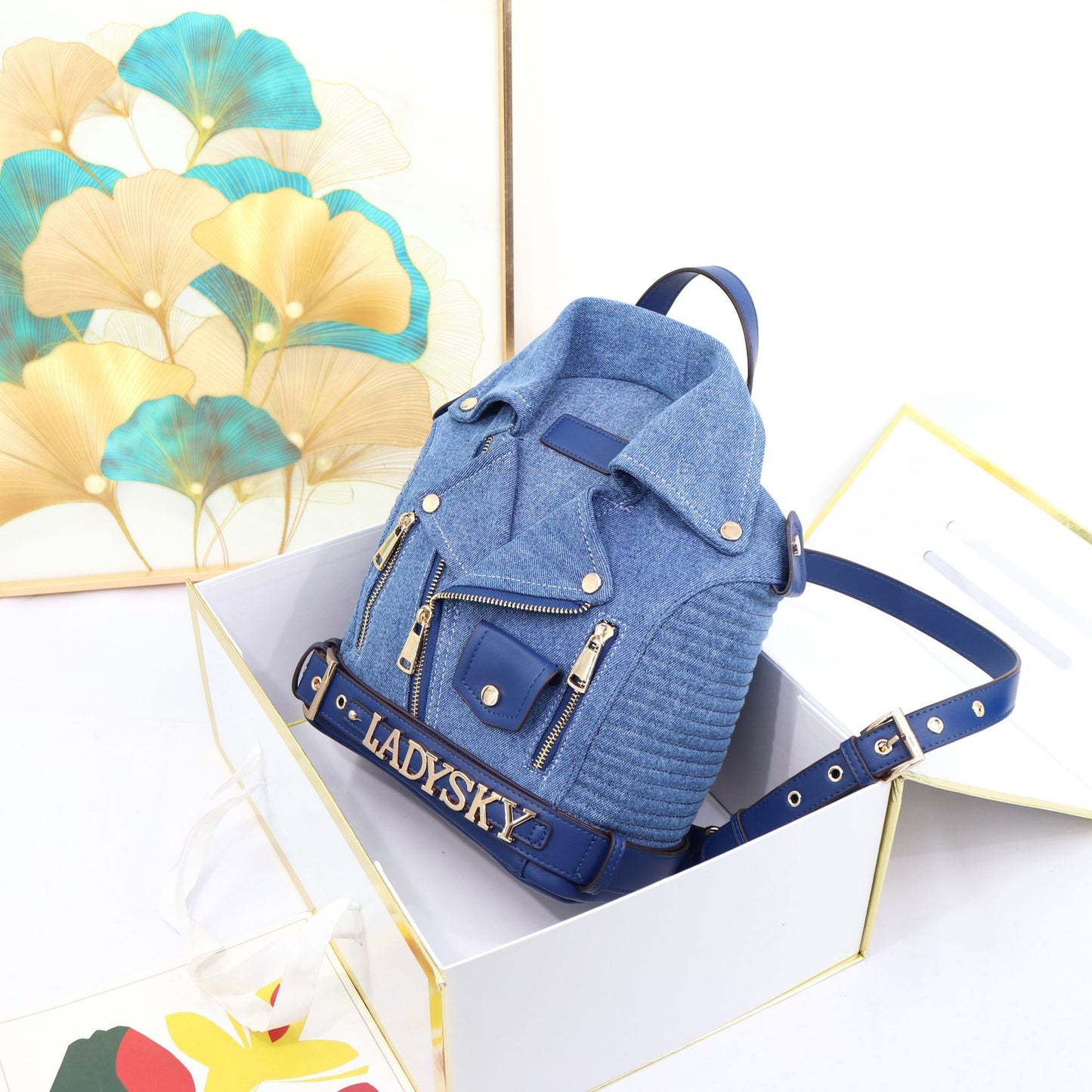 Women's Classic Collar High Quality Portable Handbags