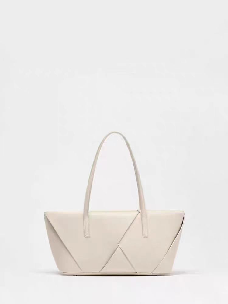 Versatile Niche Simple Textured Fashion Hand-held Bags