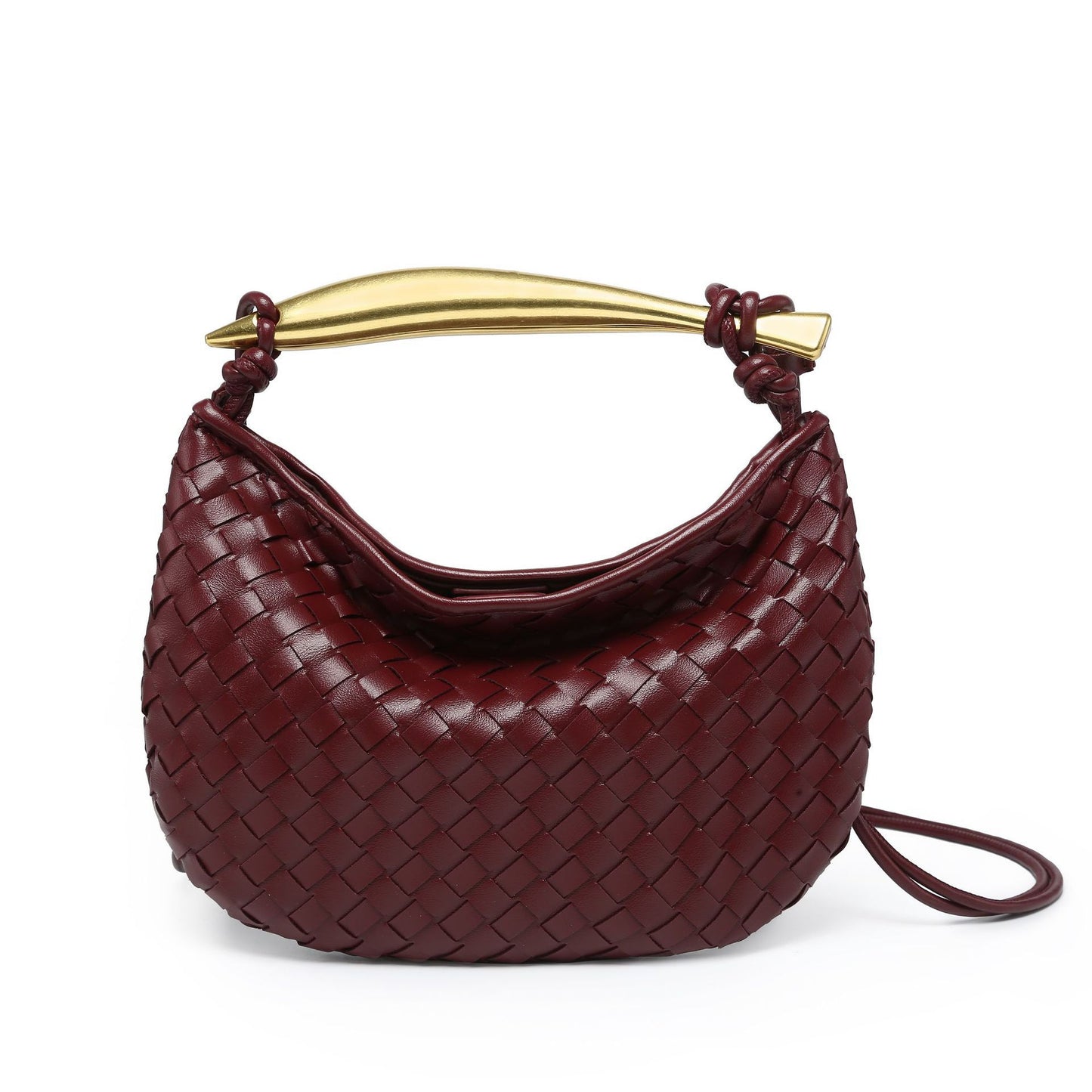 Charming Pretty Woven Sardine Hand Dumpling Crossbody Bags