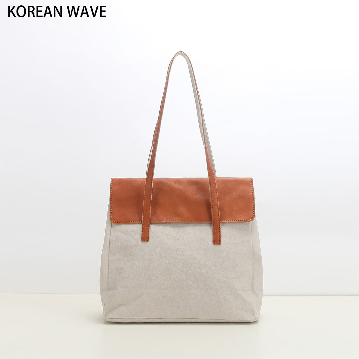 Women's Vegetable Tanned Leather Large Capacity Trendy Shoulder Bags