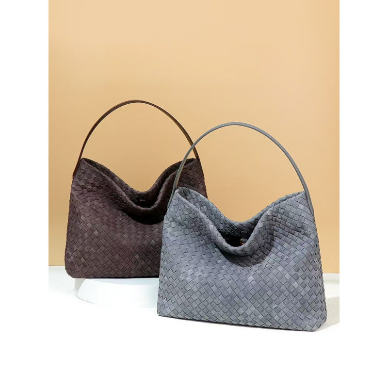 Women's Handmade Woven Fashionable Large Capacity Bags