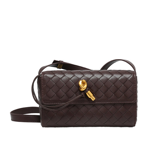 Creative Hand-woven Hardware High Sense Female Handbags