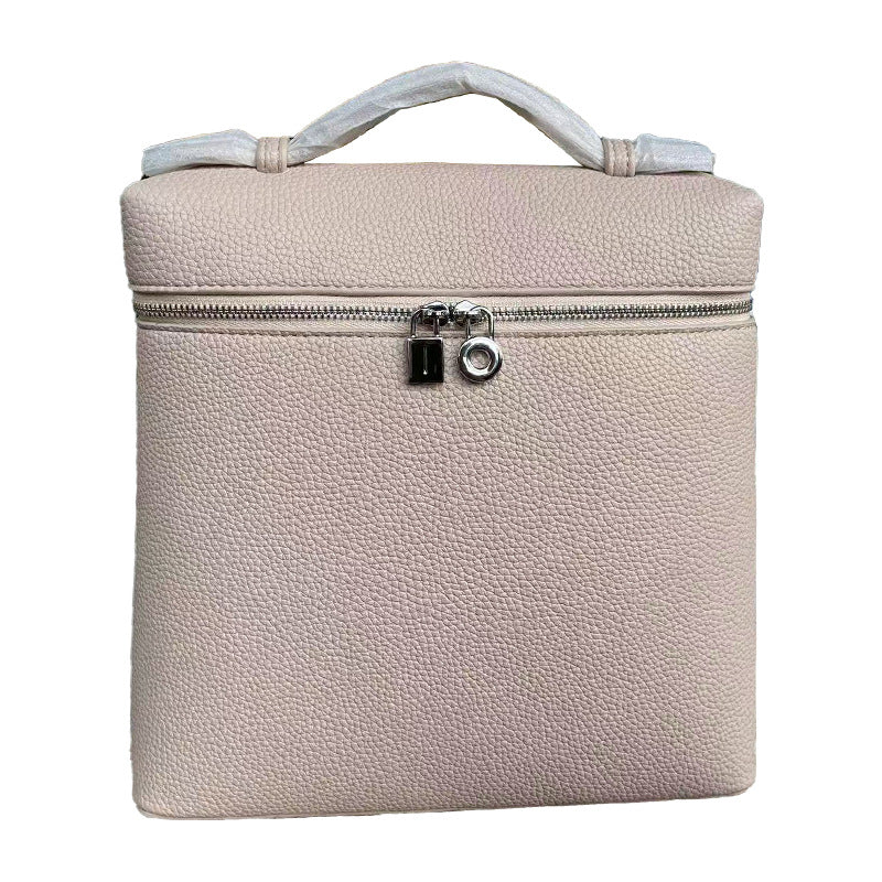 First Layer Cowhide Genuine Leather Portable Backpacks