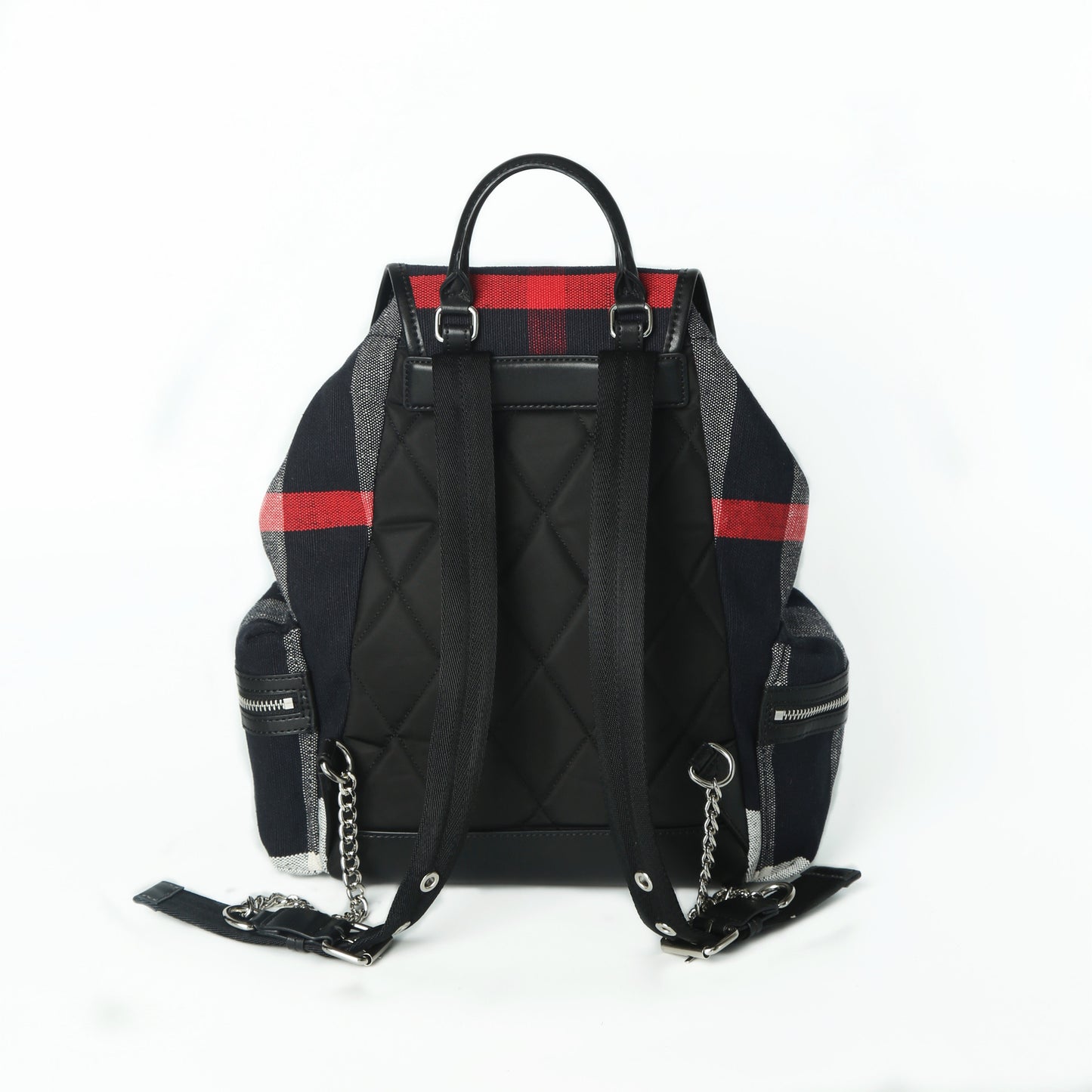 Women's Live Jute Canvas With Cowhide Big Backpacks