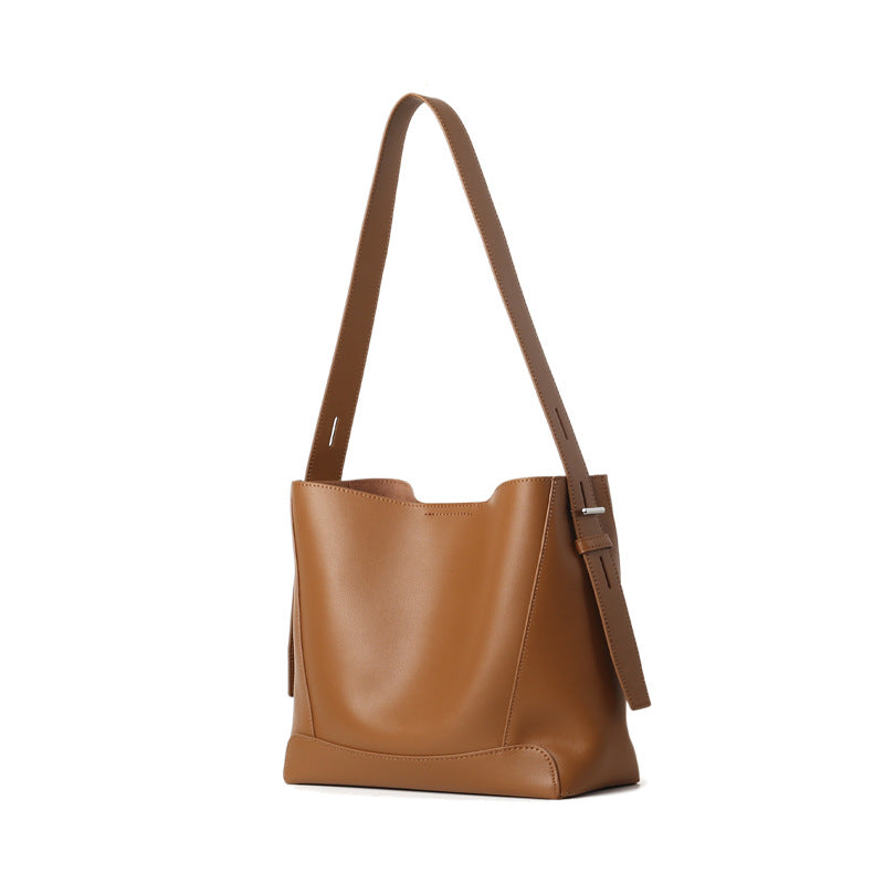 Women's Stylish Simple Versatile Commuter Large Capacity Shoulder Bags