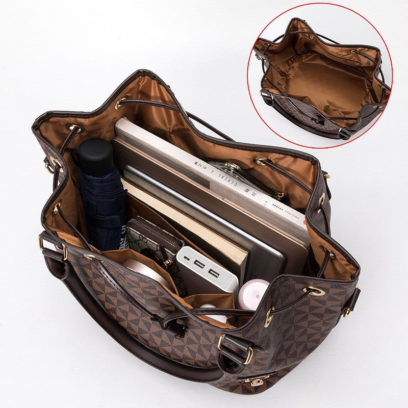 Women's Affordable Luxury Fashion Printing Large Capacity Portable Shoulder Bags