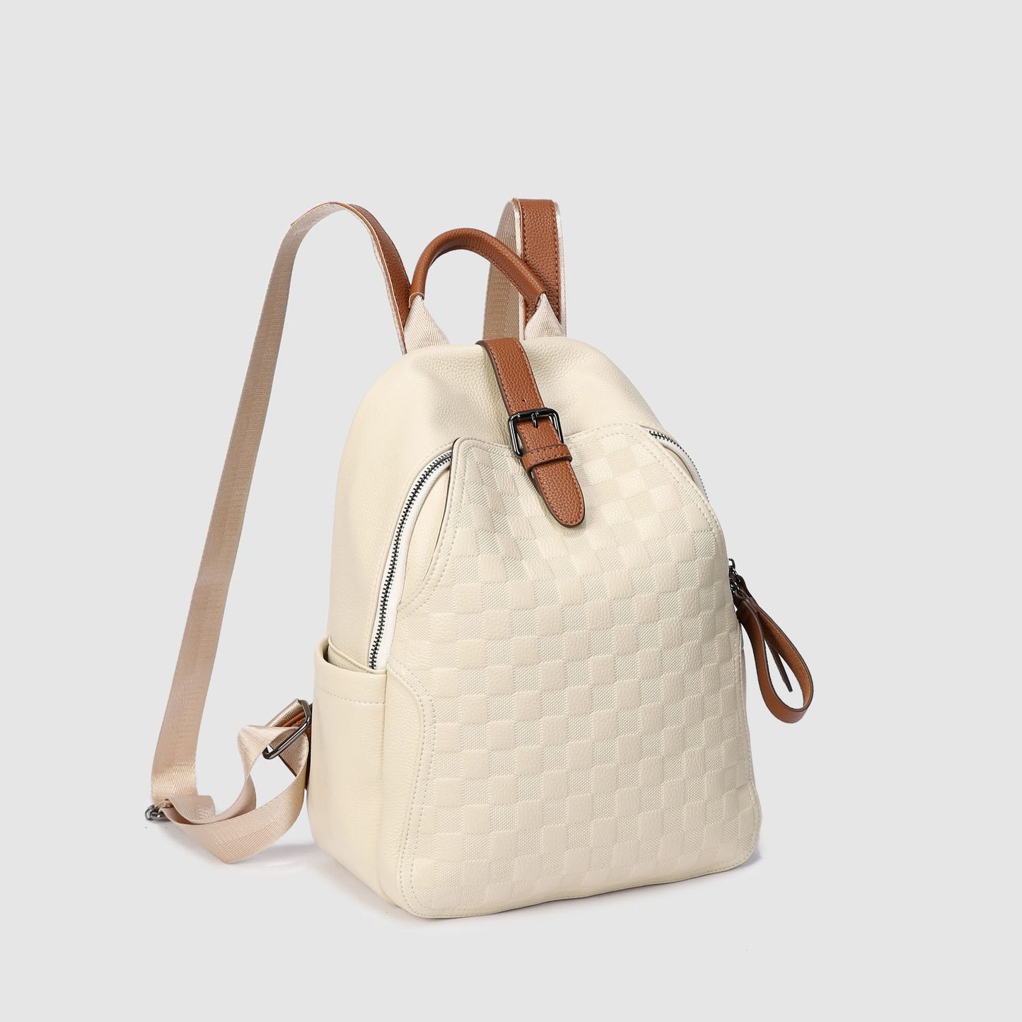 Creative Classy Women's Checked Fashion Simple Backpacks