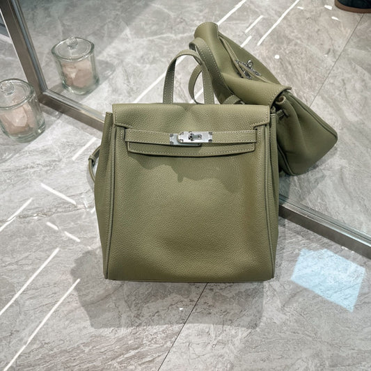 Women's First Layer Cowhide Retro Fashion Genuine Leather Backpacks