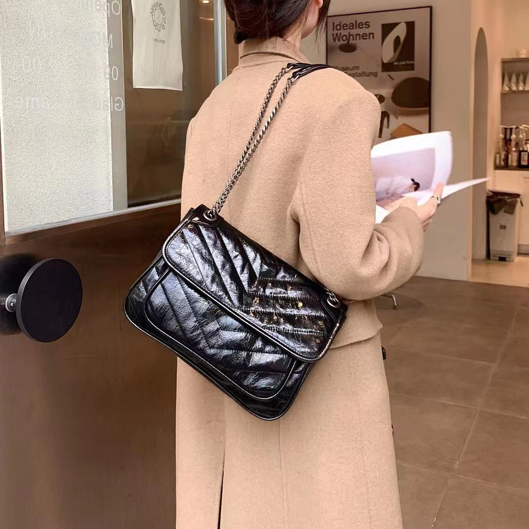 Women's Summer Fashion Chain Versatile High Sense Crossbody Bags