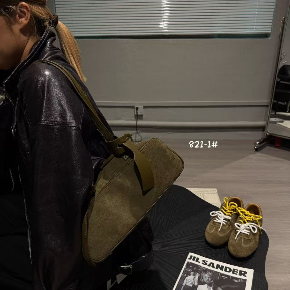 Women's Retro Lazy Style Genuine Leather Frosted Crossbody Bags