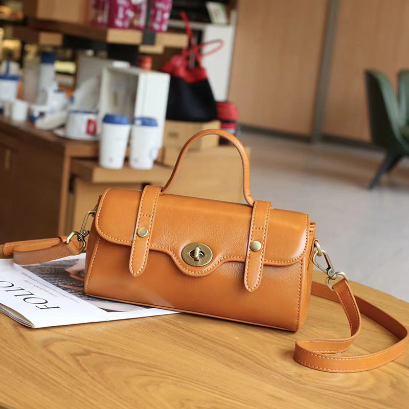Packet First Layer Cowhide Summer Leather Crossbody Bags